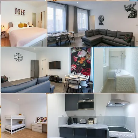 Apartment Au Salon Des Muses - T3 Confort Au Coeur D'abbeville Abbeville