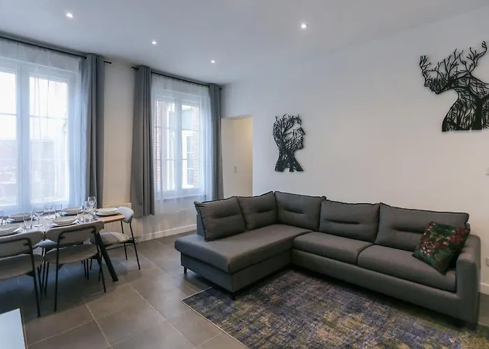 Apartment Au Salon Des Muses - T3 Confort Au Coeur D'abbeville *